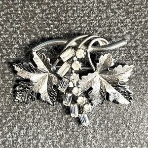 Sterling silver Carl Art pendant and brooch.